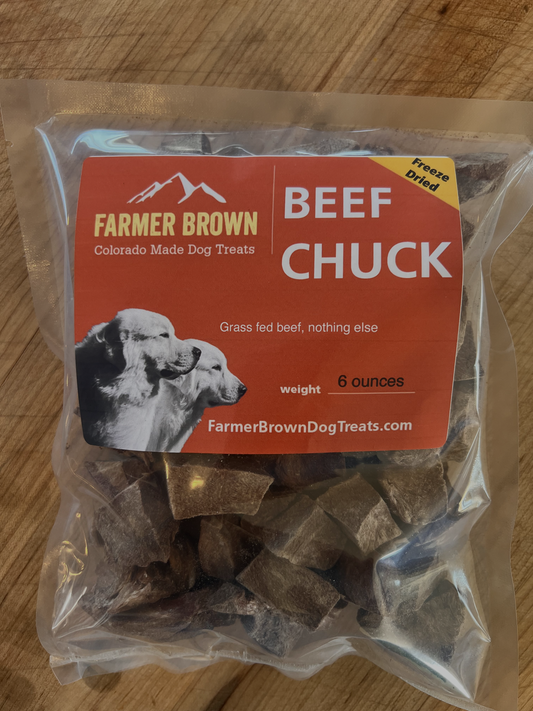 100% Beef Chuck, Freeze-Dried